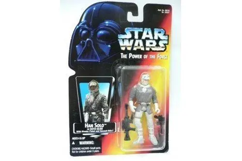 Kenner Star Wars Han Solo In Hoth Gear With Blaster Pistol And Assault Rifle 69587 1