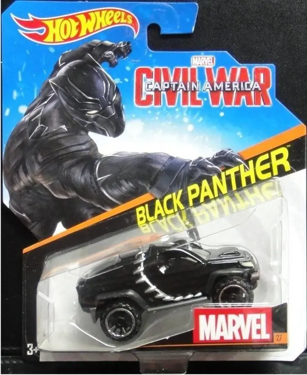 Mattel 30508 Hot Wheels 美國隊長3 英雄內戰 黑豹 叢林探險車 Marvel Captain America Civil War Black Panther Jungle Explorer Vehicle Dkh23 (Piu/Kw268a-18) 1