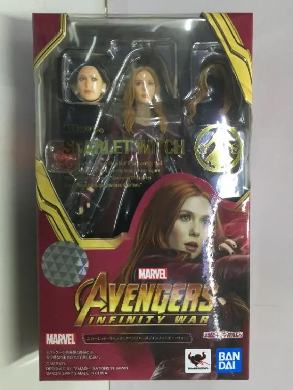 Bandai S.H.Figuarts Scarlet Witch Marvel Avengers Infinity War (57052) (C1093-639A) 1