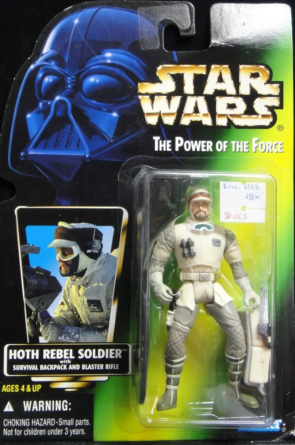 Kenner 星球大戰 Star Wars Power Of The Force Hoth Rebel Soldier With Survival Backpack And Blaster Rifle 日版 (Buy-14075) 1