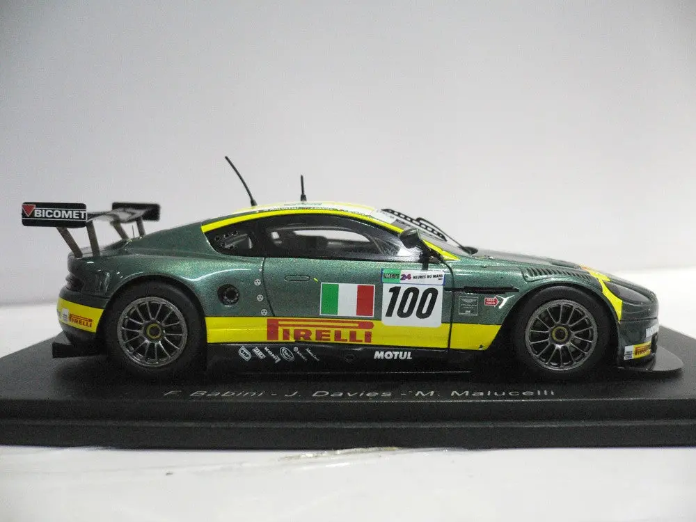 Spark 1/43 Aston Martin Dbr9 A.M.R. Bms Lm 2007 #100 (91211) (Piu120) 2