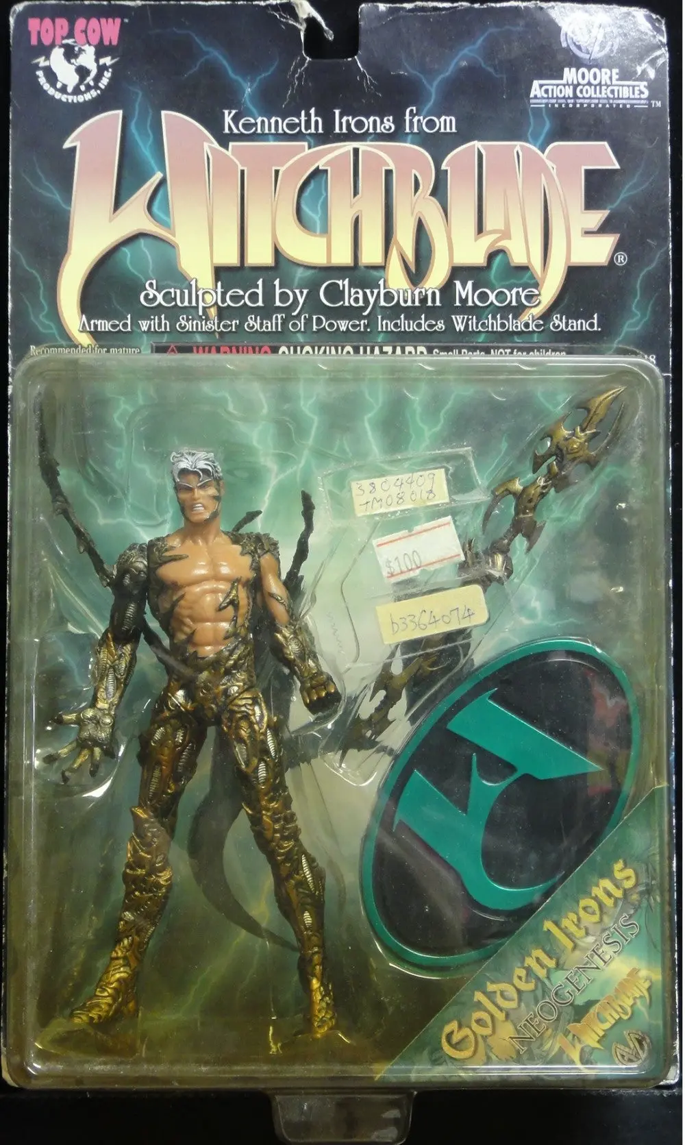 Top Cow 魔女之刃 Moore Action Collectibles Kenneth Irons From Witchblade Golden Irons Neogenesis Cm8018 1