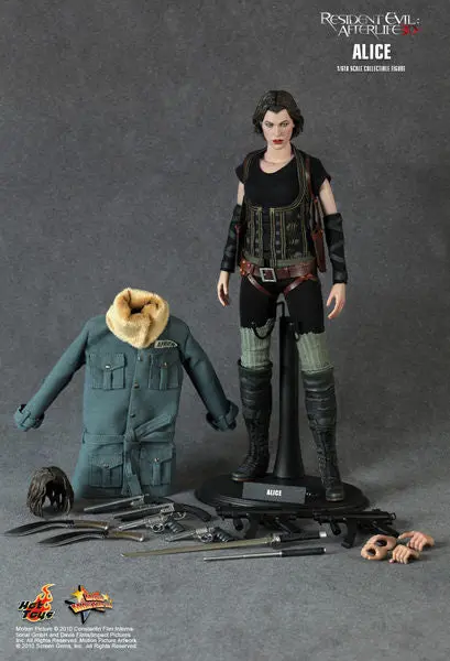 1:6 Hot Toys Mms139 Resident Evil Afterlife Alice Milla Jovovich Biohazard 生化危機 3D 戰神再生 米娜祖華域芝 B31878374 2
