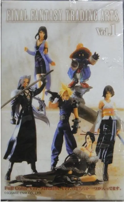 Square Enix Final Fantasy Trading Arts 最終幻想 金屬色版 古蘭特 錫菲羅斯 莉諾雅 比比 優娜 露露 Buy-40343 1