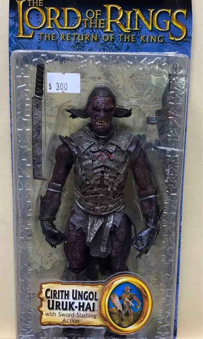 Toy Biz 81364 魔戒三部曲 王者再臨 強獸人 The Lord Of The Rings The Return Of The King Cirith Ungol Uruk-Hai With Sword-Slashing Action (Lotr) 2