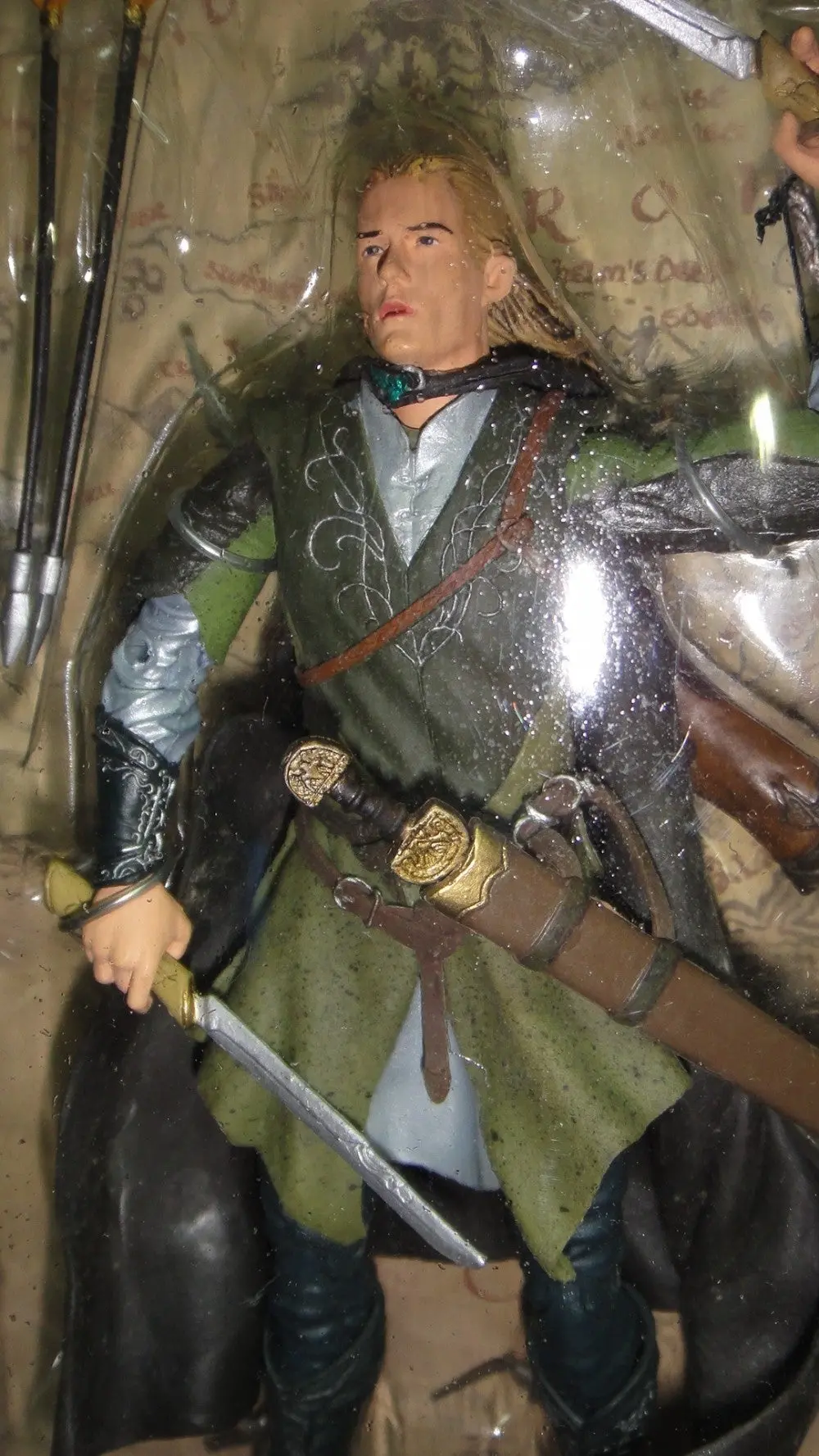 Toy Biz 魔戒三部曲 王者再臨 勒苟拉斯 奧蘭度布林 The Lord Of The Rings The Return Of The King Legolas With Rohan Armor Orlando Bloom (Lotr-81509) B31260126 2