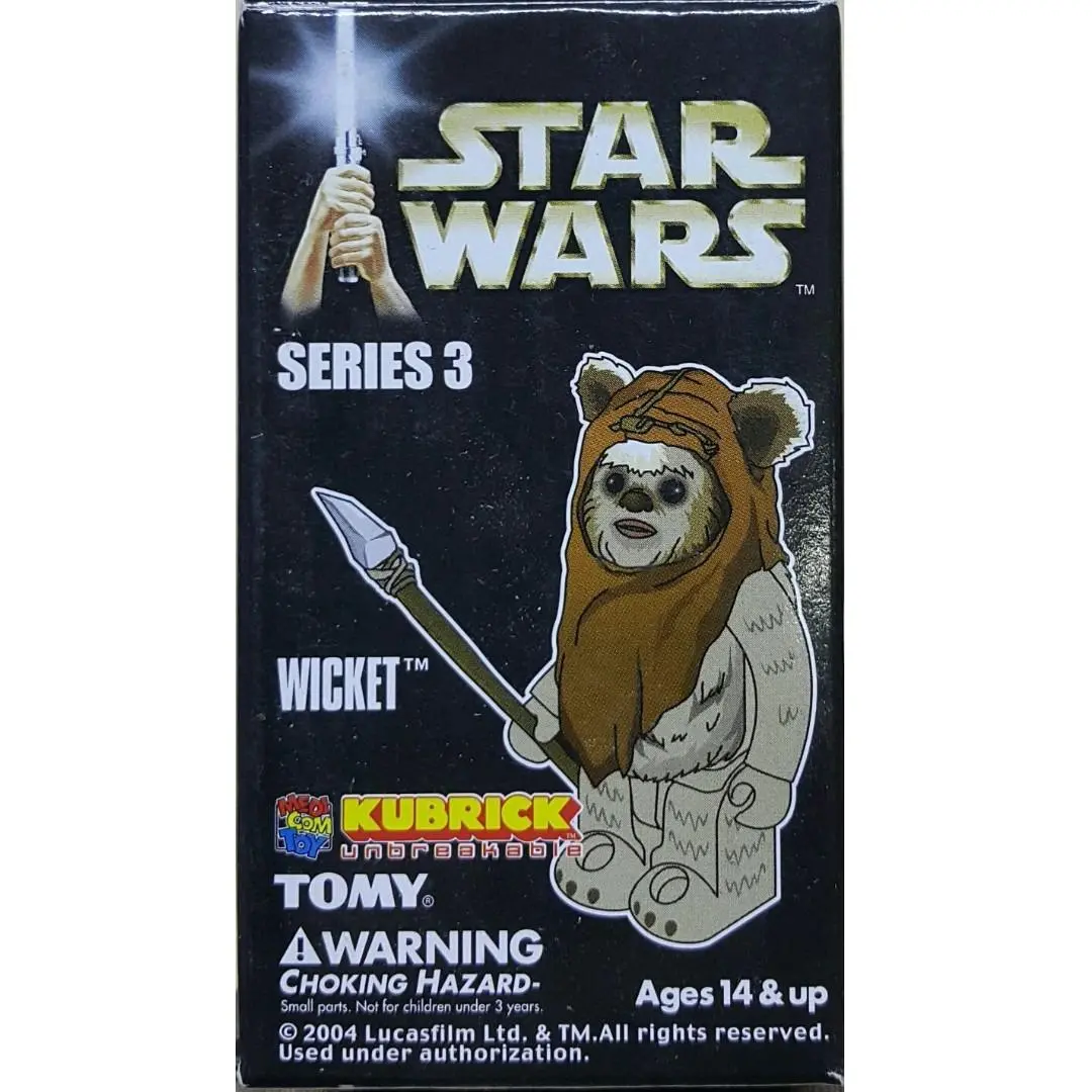 Medicom Kubrick 星球大戰 Star Wars Series 3 Wicket (Buy-17170E-Spk) 1