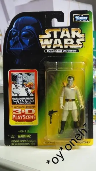 Kenner 星球大戰 Star Wars Expanded Universe Grand Admiral Thrawn From Heir To The Empire Novel As Portrayed In Comics (Wkg-69888) B29714122 1