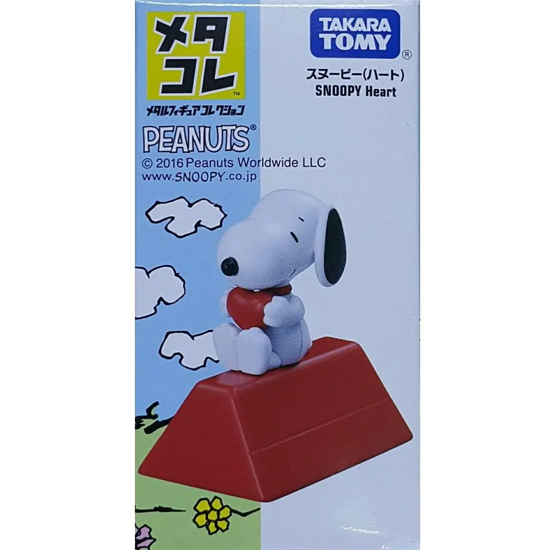 Takara Tomy Metal Figure Collection Snoopy Heart 86530 (Piu/Kw288-35) 1