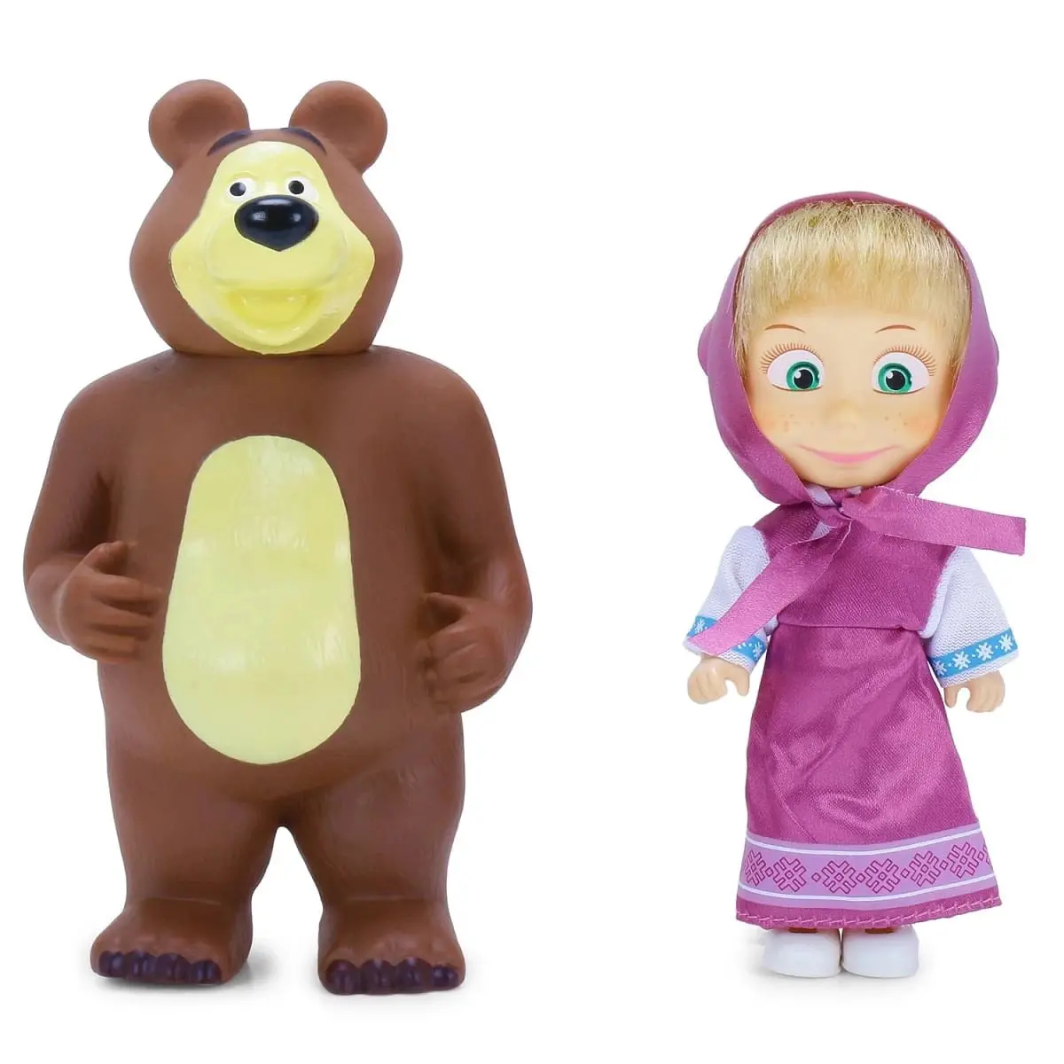 Simba Masha And The Bear Doll, 12Cm Bear, 16Cm Multicolour 3Y+ 1