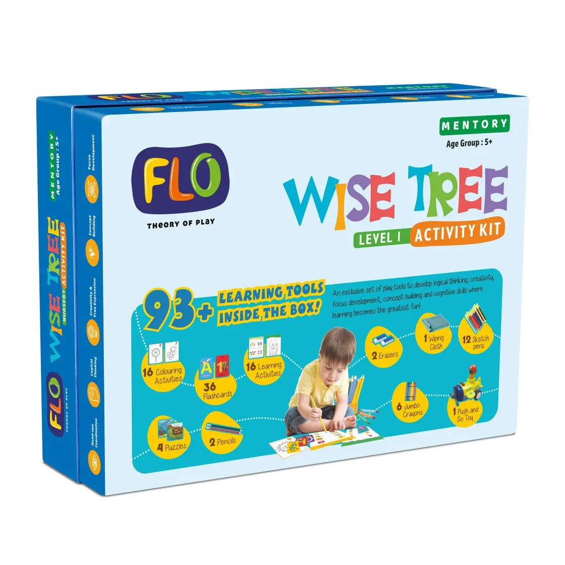 Flo Toys Wise Tree -Level 1 Activity Kit For Kids Ages 8+ 1