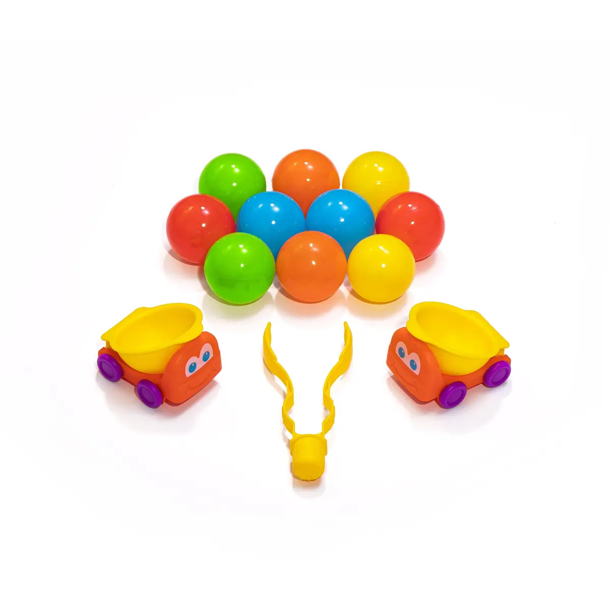 Step2 Ball Buddies Truckin' & Rollin' Play Table Stem & Ball Toy With 12 Accessory Toys For Toddlers 2