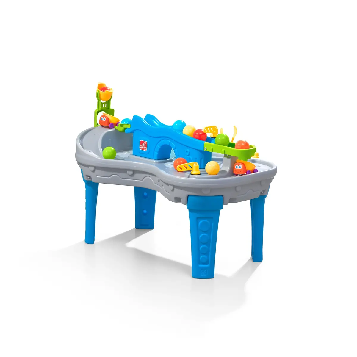 Step2 Ball Buddies Truckin' & Rollin' Play Table Stem & Ball Toy With 12 Accessory Toys For Toddlers 1