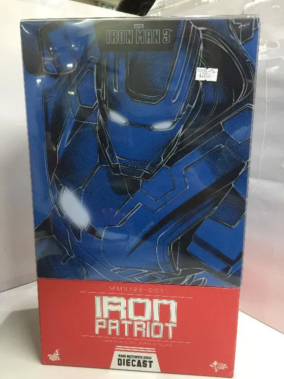 Hot Toys 1/6 Marvel Iron Man 3 Iron Patriot Mms195-D01 (17508) (C1086-92) 1
