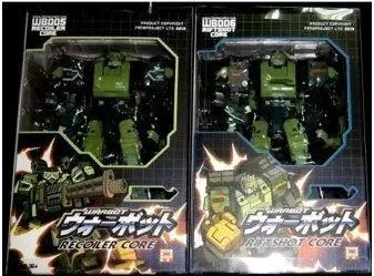 Fansproject 天殘地缺 Warbot Wb005 Recoiler Core Wb006 Riftshot Core (Man-516) 1