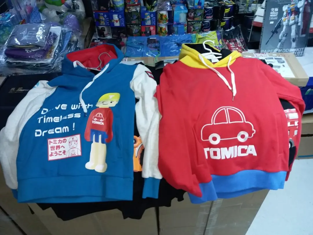 Tomica 長袖衛衣 有帽衛衣 1