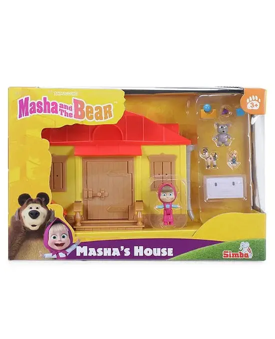 Simba Masha And The Bear Masha`S House Playset For Ages 3+ 1