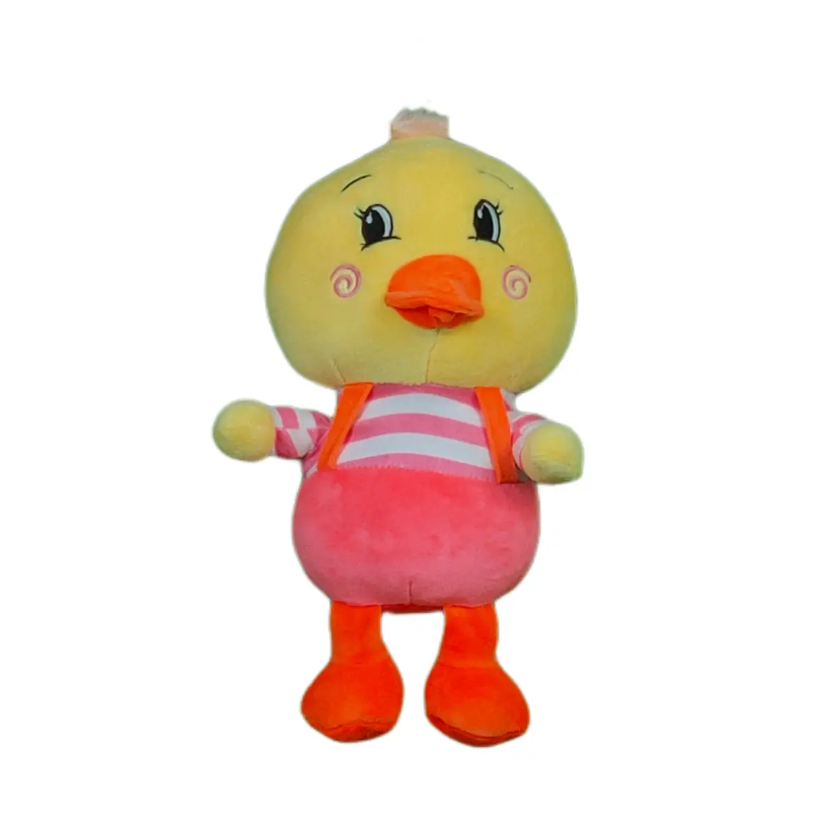 Play Hour Duckie The Duck Plush Soft Toy With Pink Dress For Ages 3 Years And Up, 25Cm 1