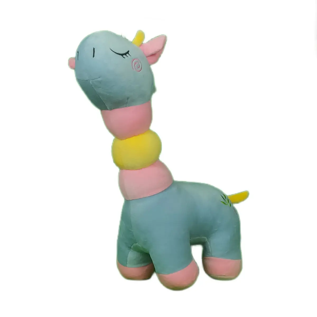 Play Hour Ring Giraffe Plush Soft Toy For Ages 3 Years And Up, Lavender, 45Cm 1