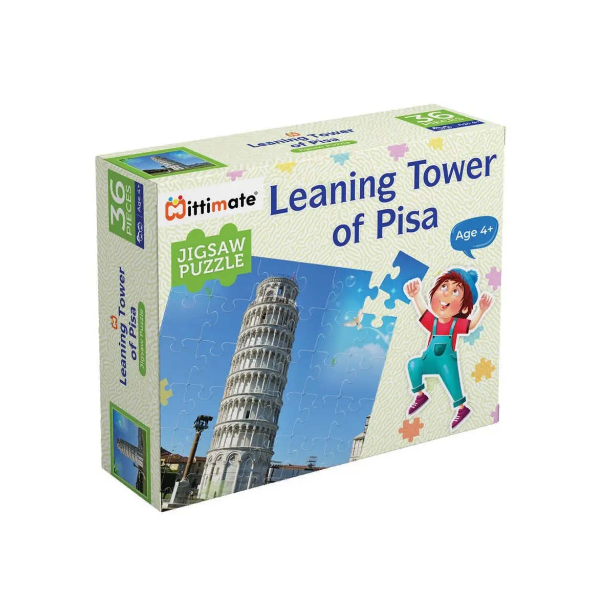 Mittimate Leaning Tower Of Pisa Model Construction Book For Kids Age 8 To 12 Year Old I Make Your Own 3D Paper Model I Fun & Diy Book For Children 1