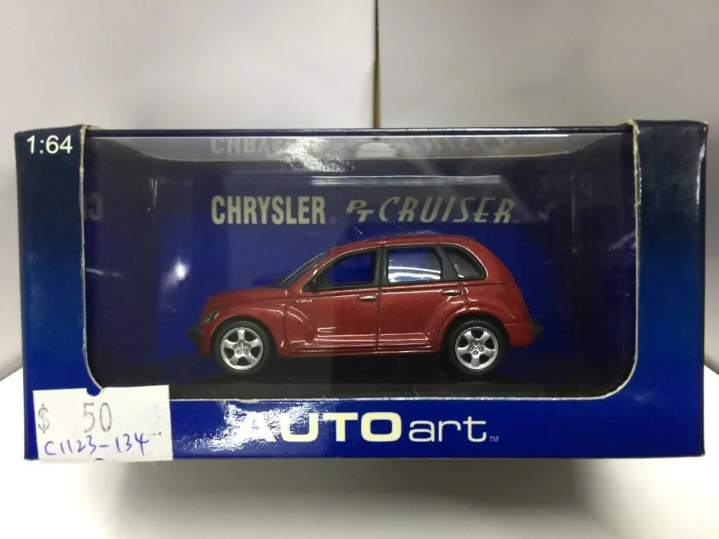 Autoart 1/64 Chrysler Pt Cruiser 2001 Red (20062) (C1123-134) 1