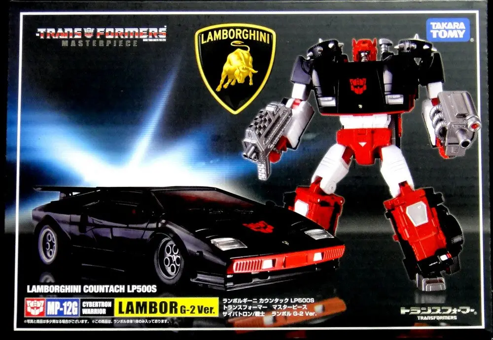 Takara Tomy 變形金剛 博派 戰士 Transformers Masterpiece Mp-12G Warrior Lambo G-2 Ver Lamborghini Countach Lp500s 49828 (Toy-784-335) 1
