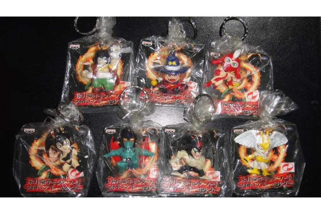 Banpresto 永井豪 惡魔人 角色系列鑰匙扣 Go Nagai Character Figure Key Holder Devil Man 75296 1