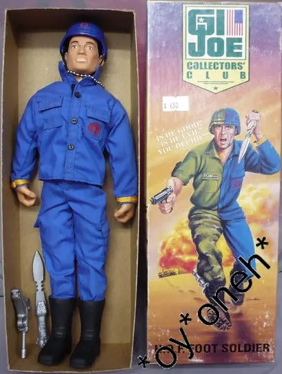 Hasbro 義勇群英 Gi Joe Collectior's Club H.O.F. Foot Soldier America's Movable Fighting Man 96-01 1130760625 1