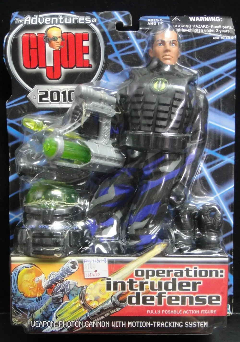 Hasbro 義勇群英 The Adventures Of Gi Joe 2010 Operation Intruder Defense Fully Posable Photon Cannon With Motion-Tracking System (Buy-81641-Spk-L) 1