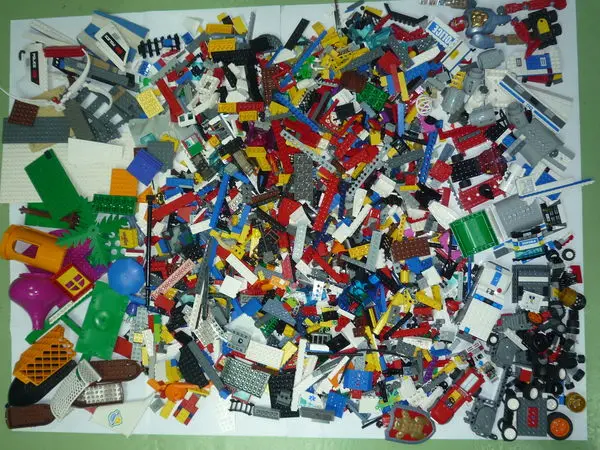 Lego Lot 散件 配件 車 飛機 船 Police Parts (Piu#731) 1140345695 1