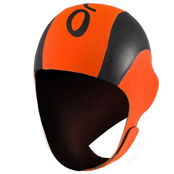 Orca Neoprene Swim Cap Orange 1