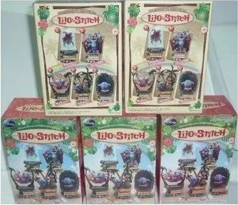 Square Enix 31487 迪士尼角色 扮嘢小魔星 妮露 史迪仔 盒蛋套裝 Black Label Collectors Disney Characters Formation Arts Lilo & Stitch Set (Buy-Cw) 存 1