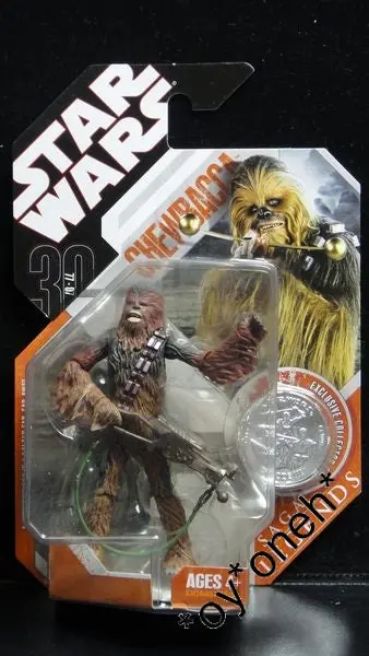 Hasbro 星球大戰 Star Wars Saga Legends Exclusive Collector Coin Chewbacca 24852 1139463528 1
