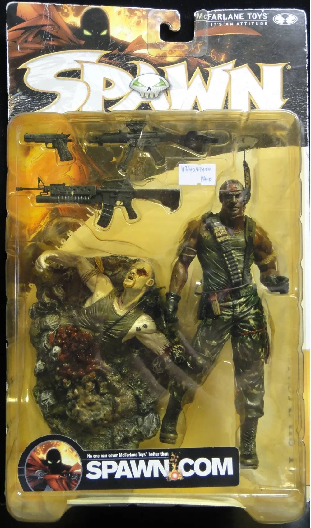 Mcfarlane Toys 再生俠 艾伯特·弗朗西斯· 艾爾·西蒙斯 Spawn Series 17 Classic Ultra Action Figures Albert Francis Al Simmons Figure 11206 (Pa0) 1