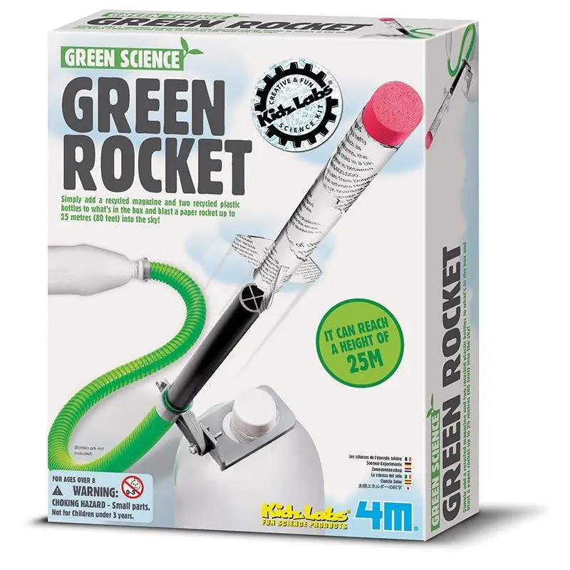 4M Kidz Labs Green Science Green Rocket 1