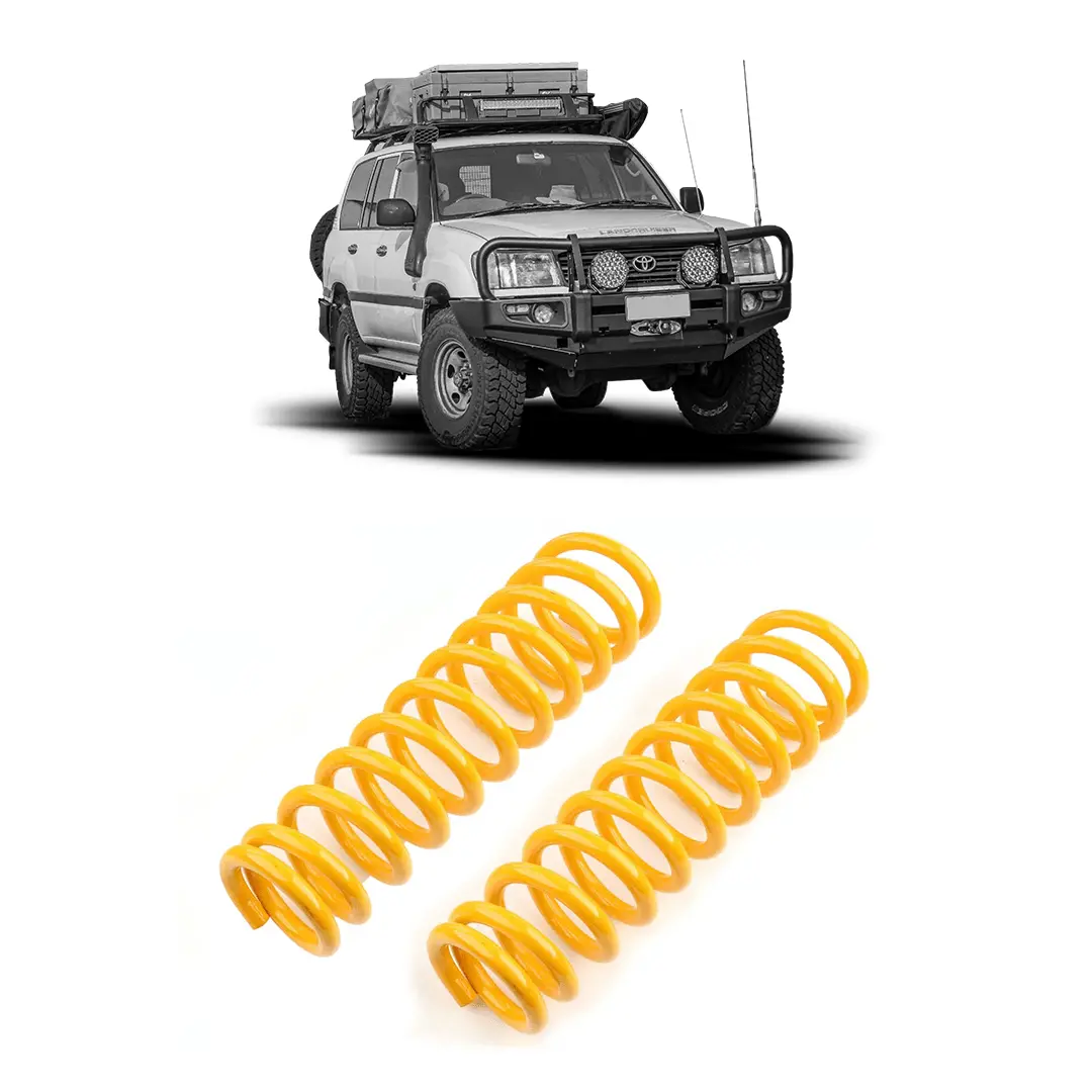 105 Series Front Suspension Kings Coil Springs (Pair) - Suits 105 Series Landcruiser 1