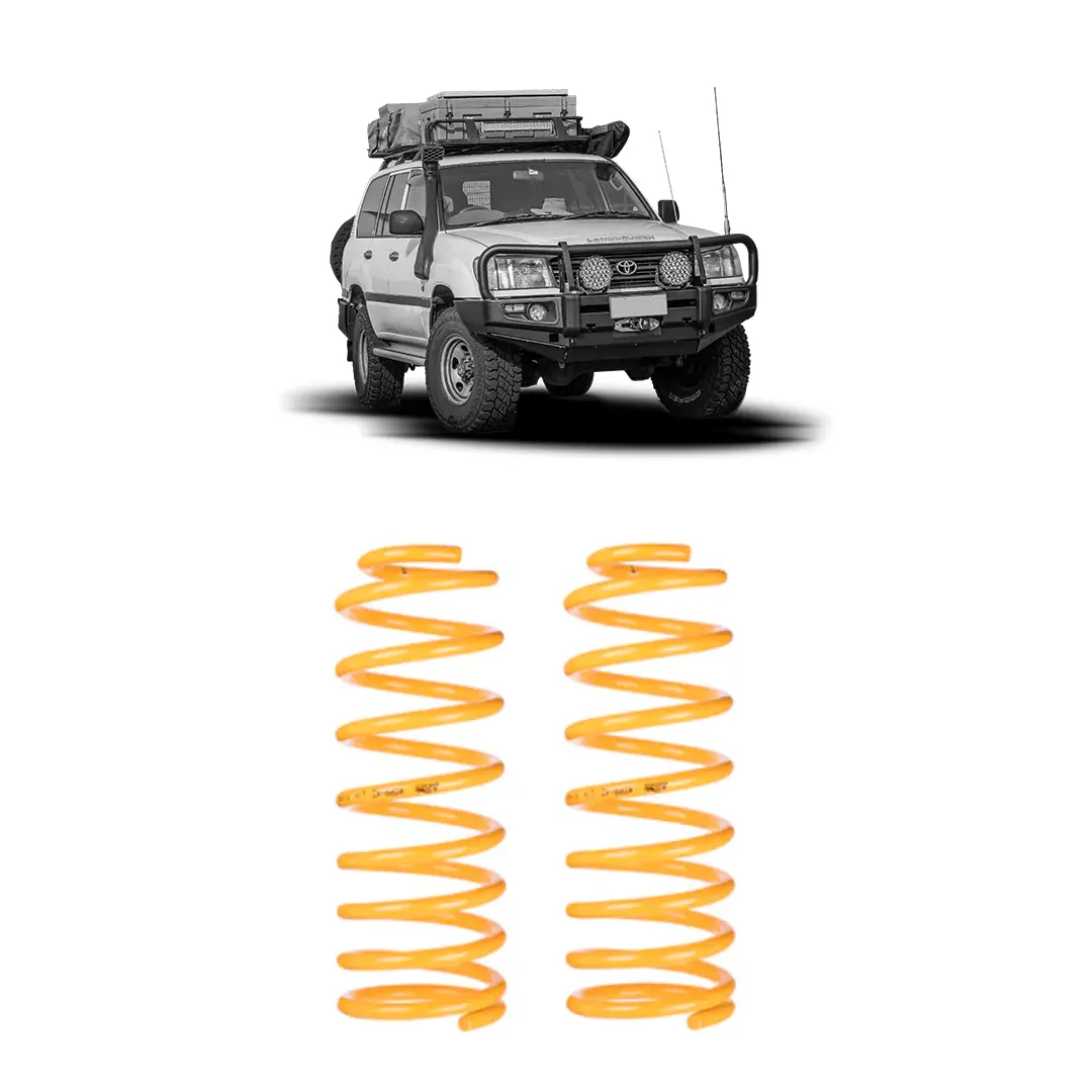 105 Series Rear Suspension Kings Coil Springs (Pair) - Suits 105 Series Landcruiser 1