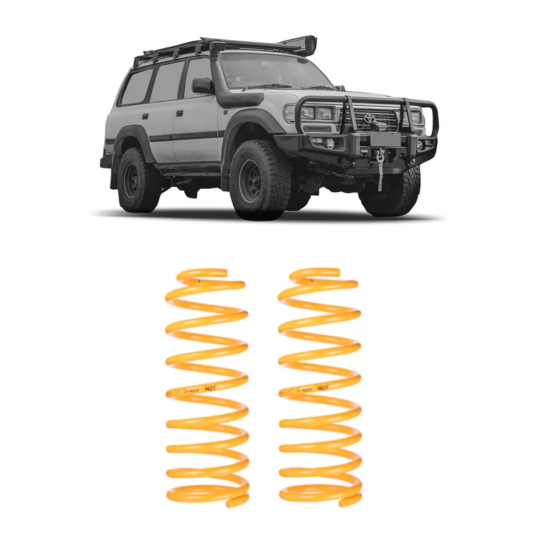 80 Series Rear Suspension Kings Coil Springs (Pair) - Suits 80 Series Landcruiser 1