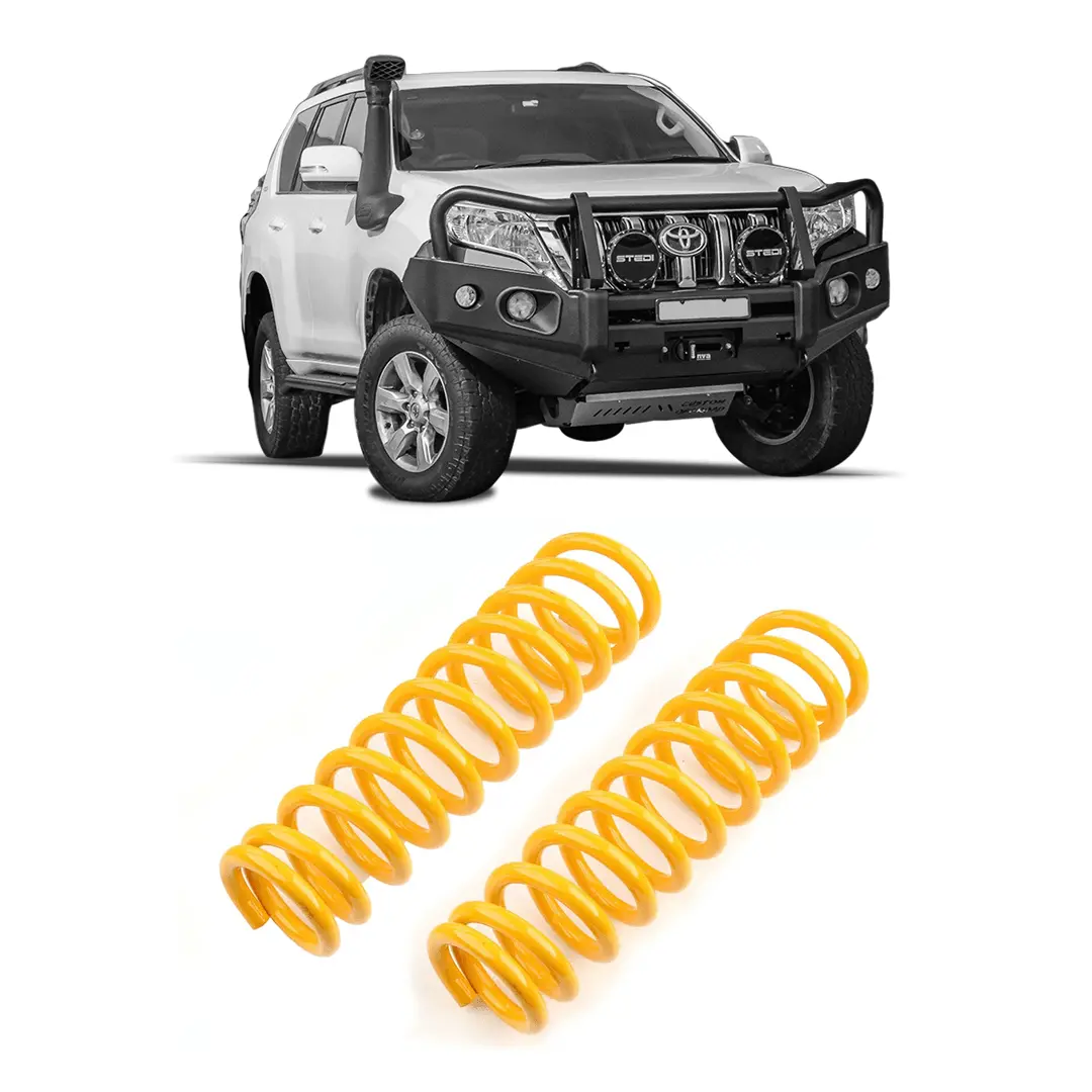 Prado 150 Front Suspension Kings Coil Springs (Pair) - Suits Prado 150 1