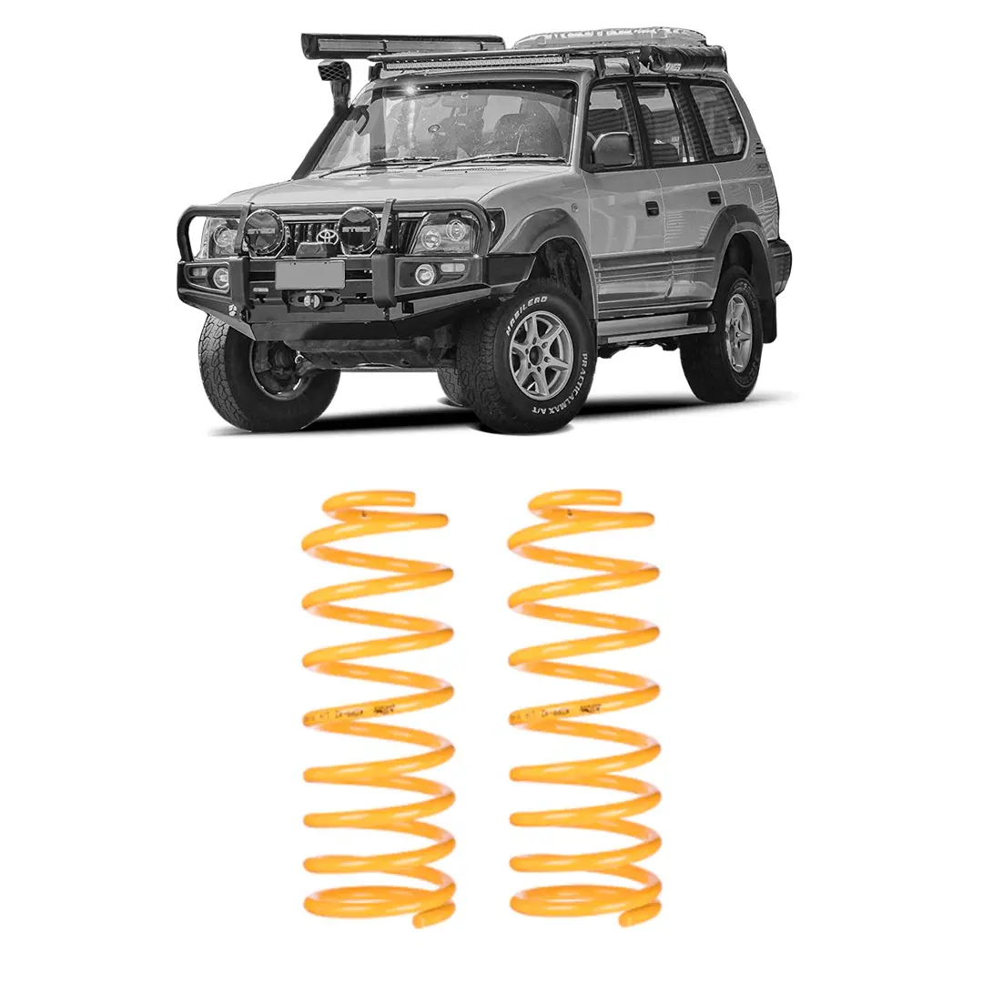 Prado 90 Rear Suspension Kings Coil Springs (Pair) - Suits Prado 90 Series 1