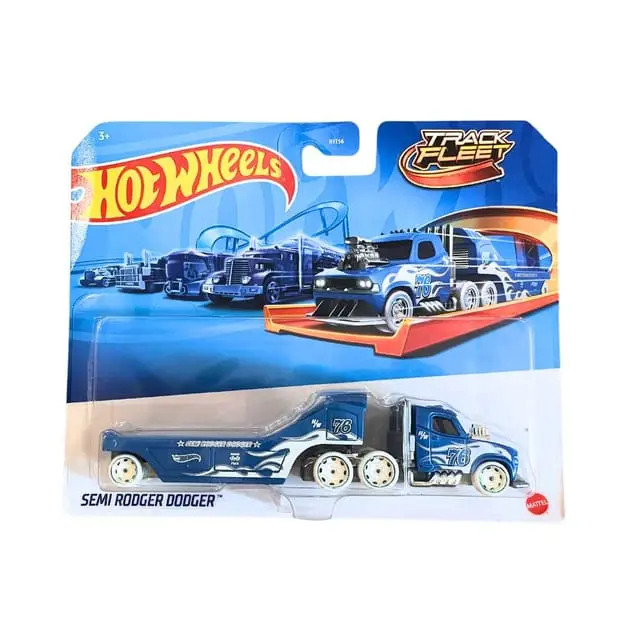 Hot Wheels Track Fleet Semi Rodger Dodger Truck For Ages 3 Years And Up 1