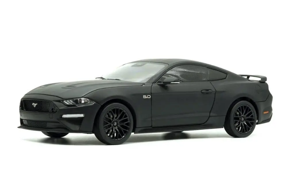 Diecast Masters 1/18 Ford Mustang 2019 Matte Black Rhd (61006) (49066) (C1128-22) 1