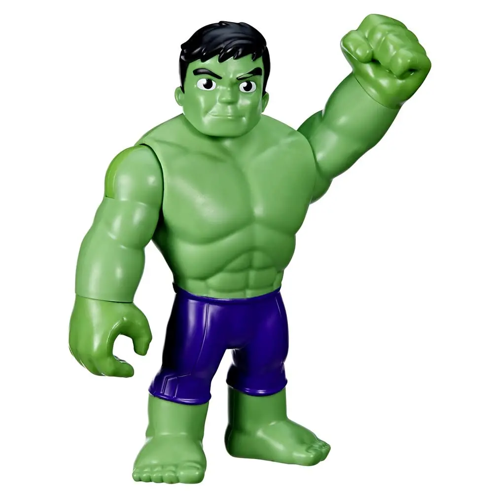 Marvel Spidey And His Amazing Friends Supersized 9-Inch Hulk Action Figure For Kids Ages 3 And Up 1