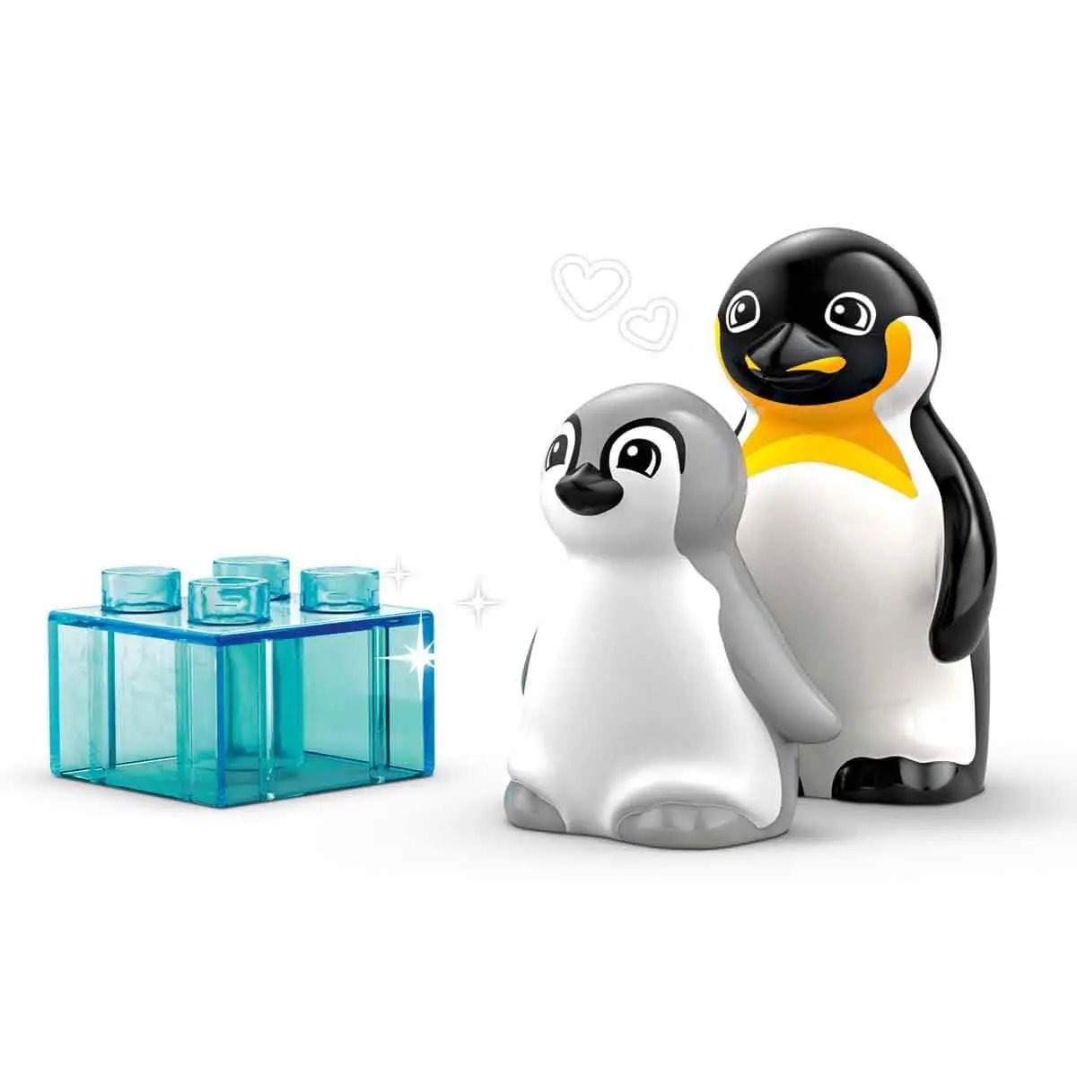Lego Duplo Town Wild Animal Families: Penguins & Lions Set Building Kit For Ages 2+ 2