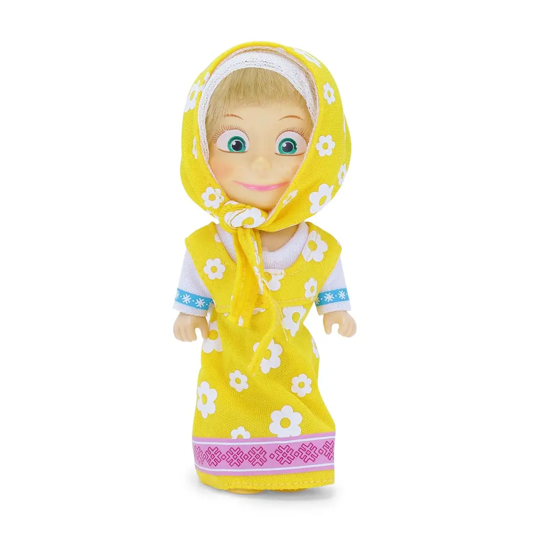 Simba Masha And The Bear 12 Cm Toy Doll With Yellow Dress Ideal For Ages 3+ 1