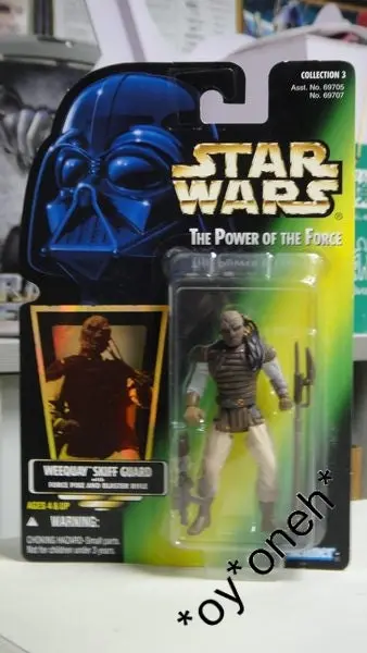 Kenner 星球大戰 Star Wars Power Of The Force Weequay Skiff Guard With Force Pike And Blaster Rifle (Wkg-69707) 1138614622 1