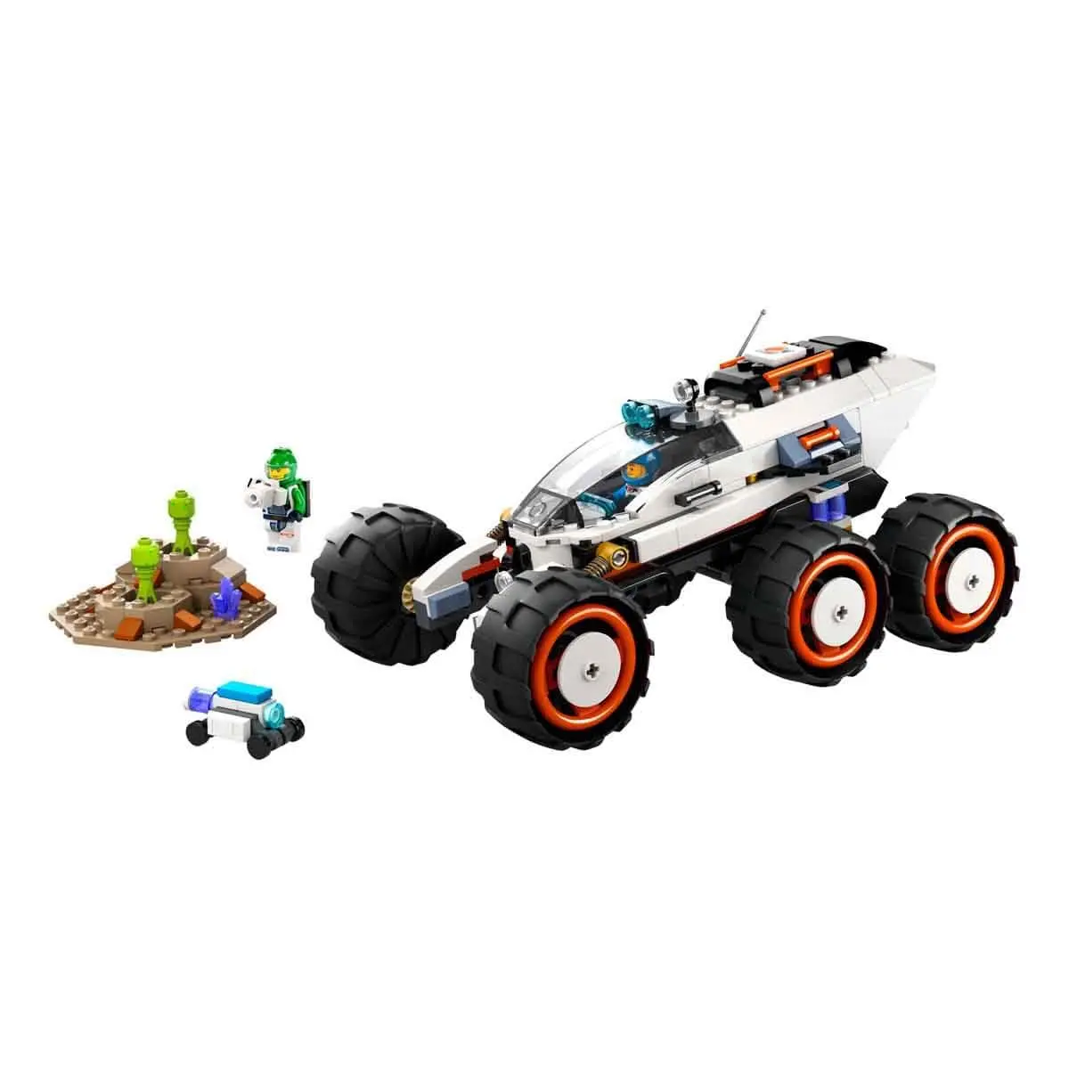 Lego City Space Explorer Rover And Alien Life Set Building Kit For Ages 6+ 2