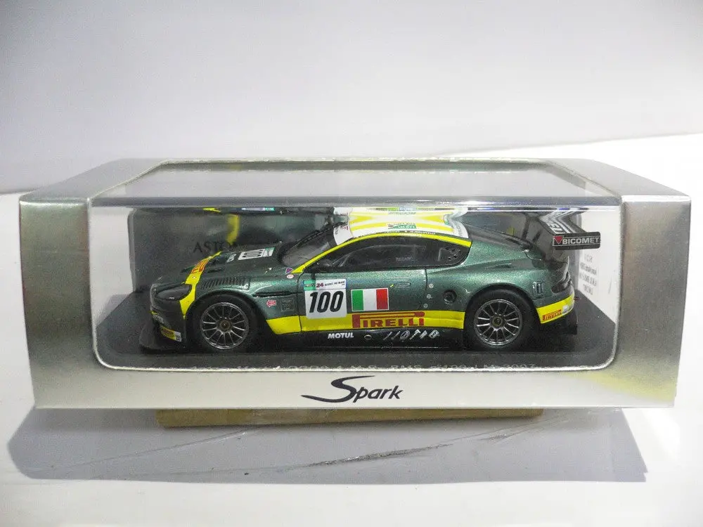 Spark 1/43 Aston Martin Dbr9 A.M.R. Bms Lm 2007 #100 (91211) (Piu120) 1