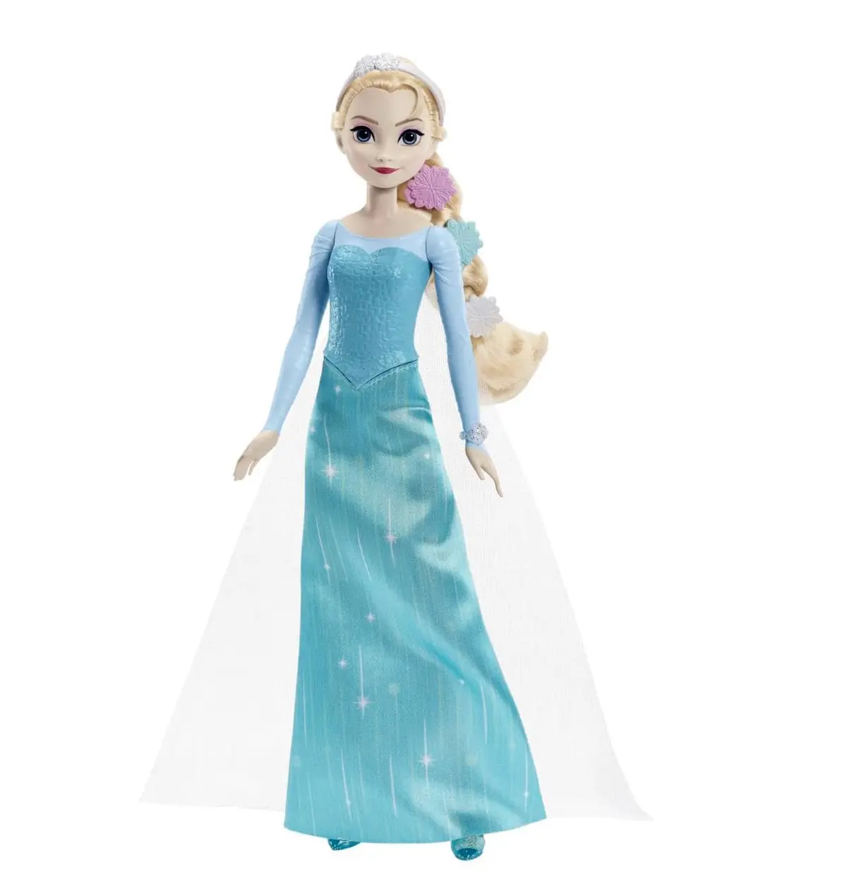 Disney Frozen Elsa Fashion Doll In Signature Blue Dress And 7 Accessories Inspired By Frozen Movies, Gifts For Kids 1