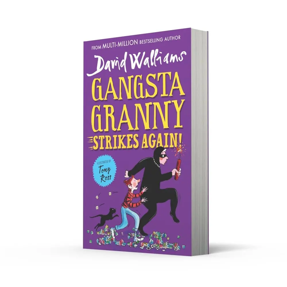 David Walliams Gangsta Granny Strikes Again! Story Book For Kids 8+ 1
